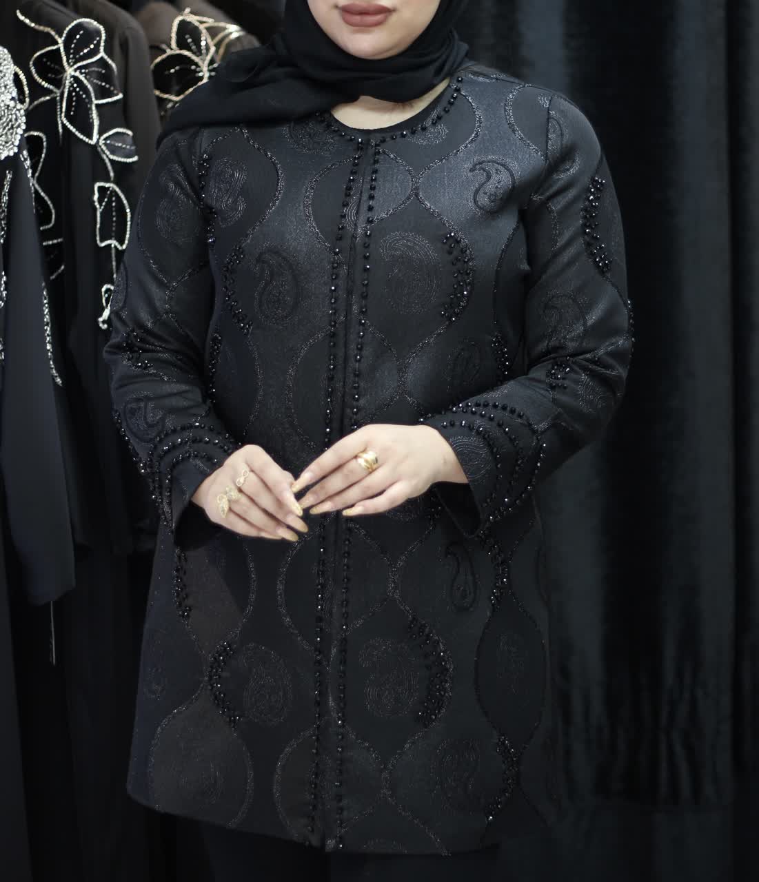کت ژاکارد پوشاک آتی